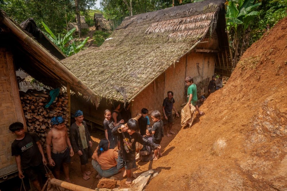 Potret Setelah Banjir Bandang menerjang Pemukiman Baduy