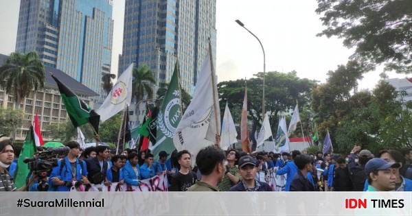 Demo 8 Tahun Pemerintahan Jokowi, Ini 19 Tuntutan Mahasiswa