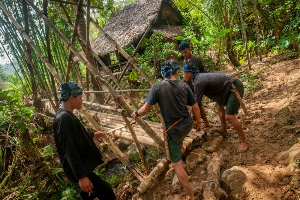 Potret Setelah Banjir Bandang menerjang Pemukiman Baduy