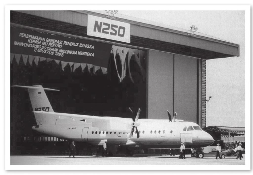 Kisah Senang dan Sedih BJ Habibie karena Pesawat N-250