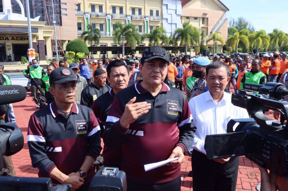 Polda Aceh Tangkap 30 Pelaku dan Sita 8 Ton BBM Subsidi di Aceh