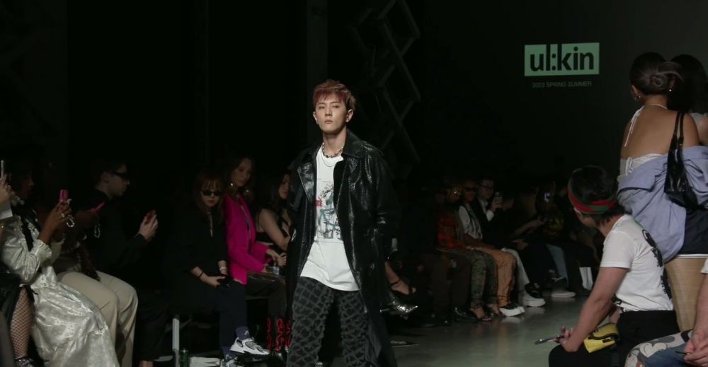 10 Portraits of iKON's Donghyuk Debut on the NYFW Runway, Wearing His Design Clothes