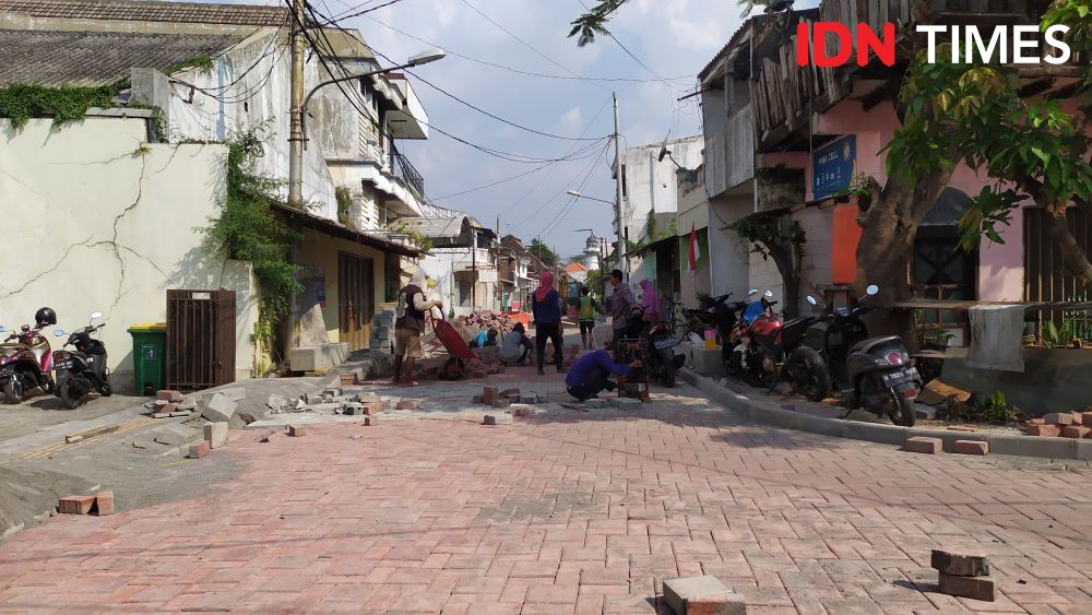 Kampung Melayu Semarang Dipermak Total, Dipasangi Batu Andesit Mirip Kota Lama