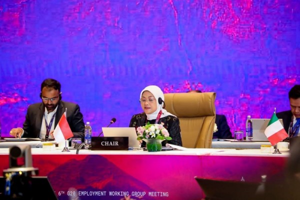 Kemenaker G20 Sepakat Ciptakan Lingkungan Kerja yang Inklusif