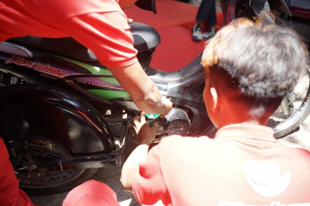 Bengkel Pertamina Sahabat Difabel Bisa Perbaiki Motor Roda Tiga hingga Kursi Roda