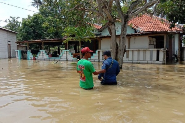 Ratusan Rumah Di Desa Tanjung Burung Terendam Banjir