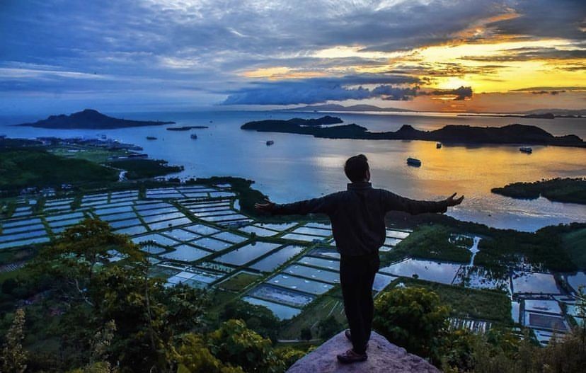 Rekomendasi Tempat Wisata Lampung Melihat Sunset dari Ketinggian