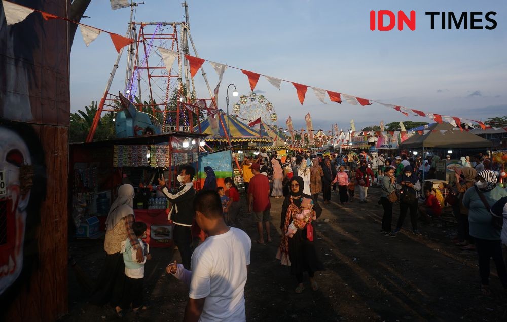 [FOTO] Meriahnya Pasar Malam Sekaten Yogyakarta, Wajib Datang! 