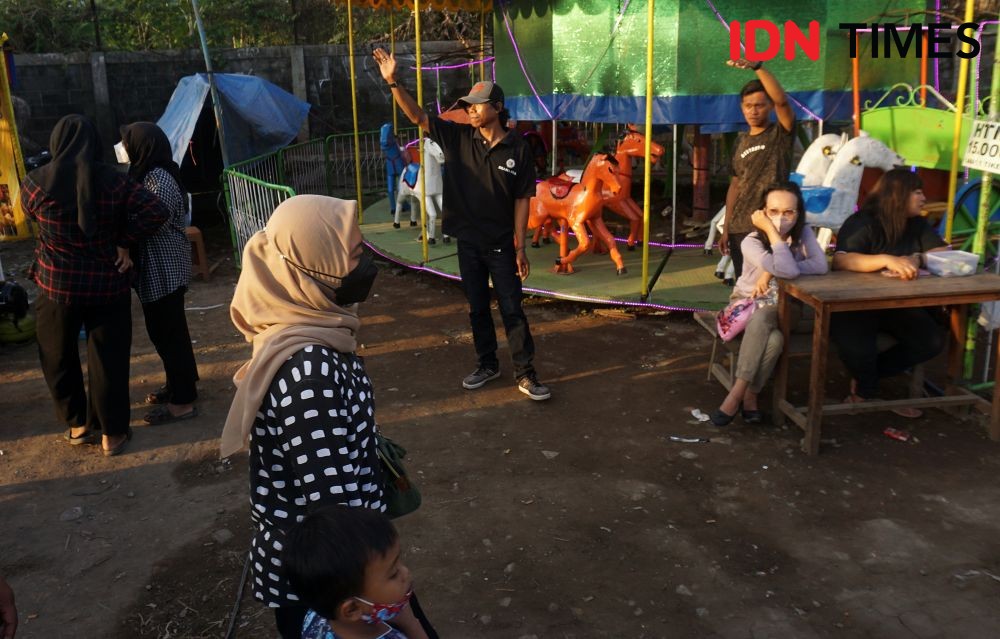 [FOTO] Meriahnya Pasar Malam Sekaten Yogyakarta, Wajib Datang! 