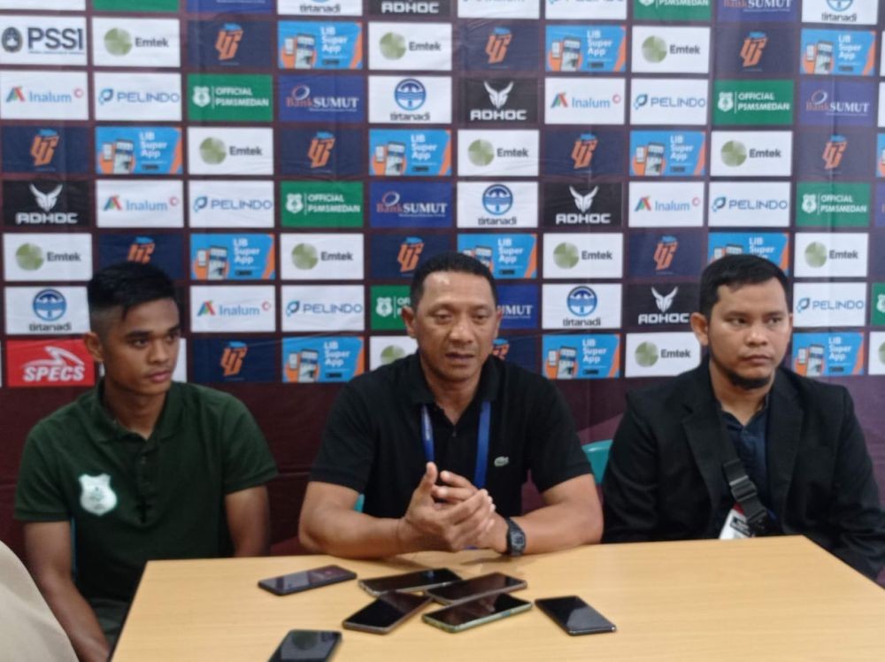 Tekuk Sriwijaya, Pelatih PSMS Tak Masalah Lini Depan Mandul