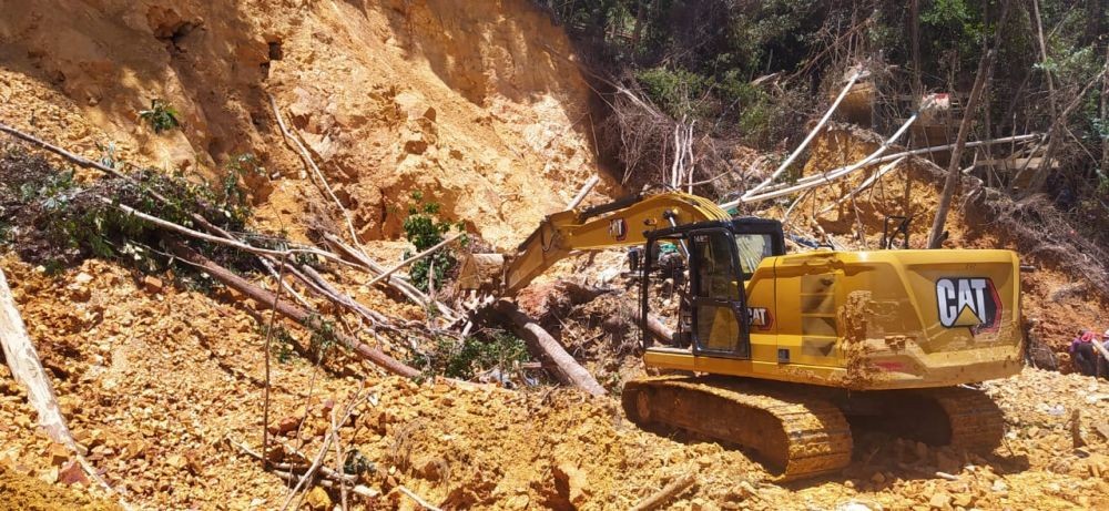 Polres Bengkayang Pastikan Lokasi Tambang Emas Ilegal di Lembah Bawang
