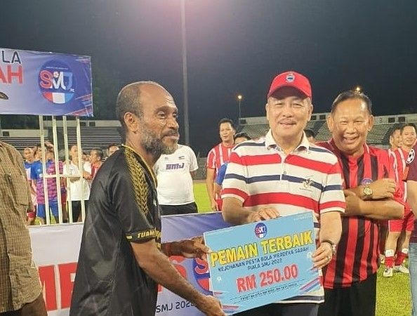 Pesta Gol, Tuak FC Juarai Kejohanan Bola Merdeka Sabah Piala SMJ