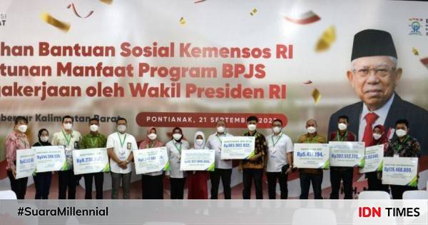 Wapres Serahkan Manfaat Beasiswa BPJS Ketenagakerjaan