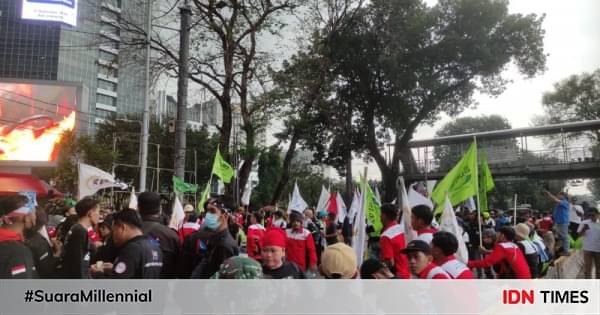 Ribu Buruh Diklaim Siap Geruduk Istana