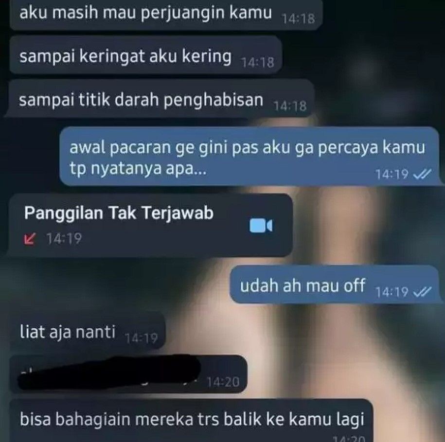 10 Chat Gagal Ngajak Balikan Mantan