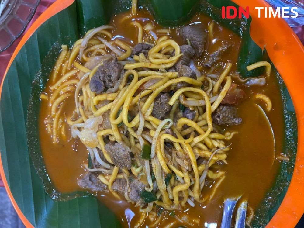 Gurihnya Mie Aceh Arang Pakai Daging Rusa, Kamu Wajib Coba