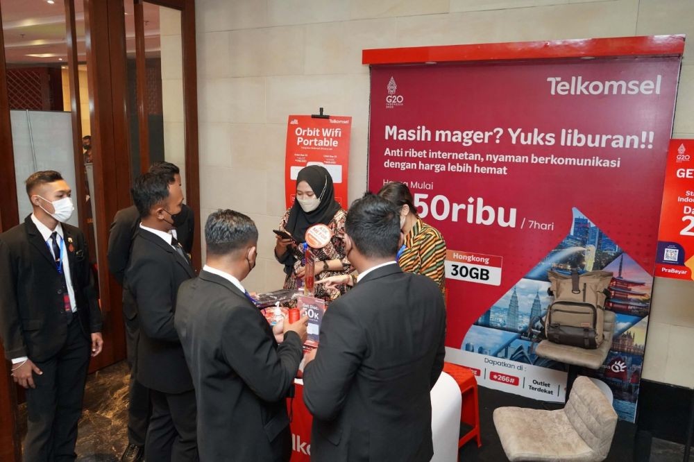 Telkomsel Sukses Gelar Showcase Industry 4.0 Ajang TIIWG ke-3 di Bali