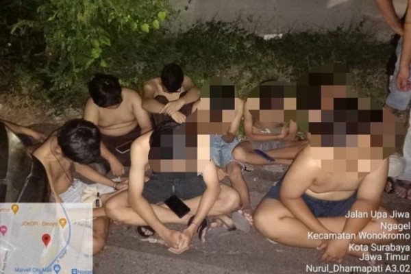 2 Orang Jadi Korban Salah Sasaran Tawuran di Surabaya
