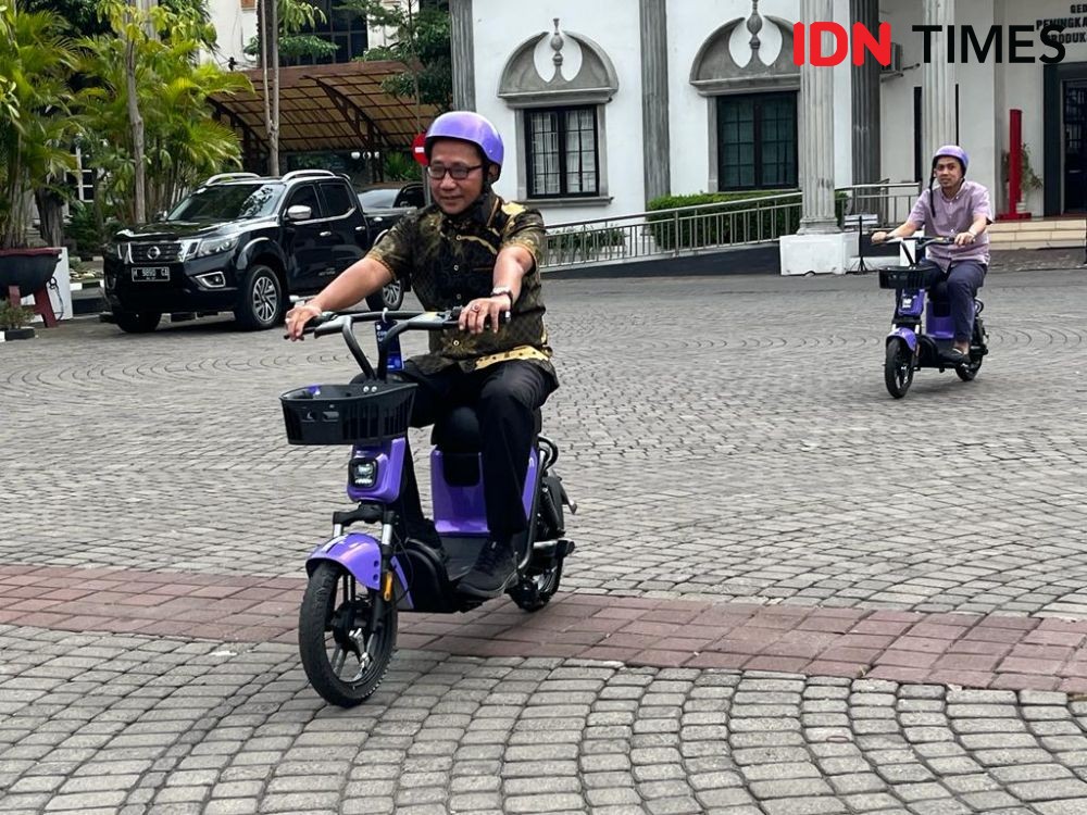 Mau Naik Sepeda Listrik Beam Keliling Semarang? Datang ke 4 Lokasi Ini