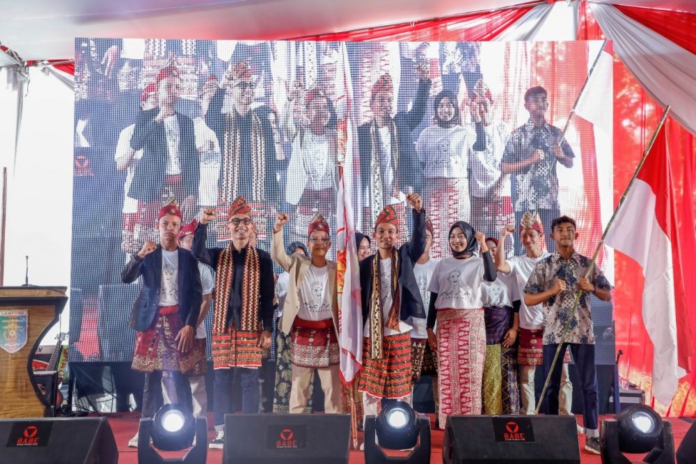 GMC Sukses Gelar 1.000 Tabuhan, Usung Kesenian dan Budaya Lampung