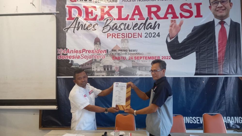 Relawan Anies Sebut Jawa Tengah Jadi Medan Terberat Pilpres 2024
