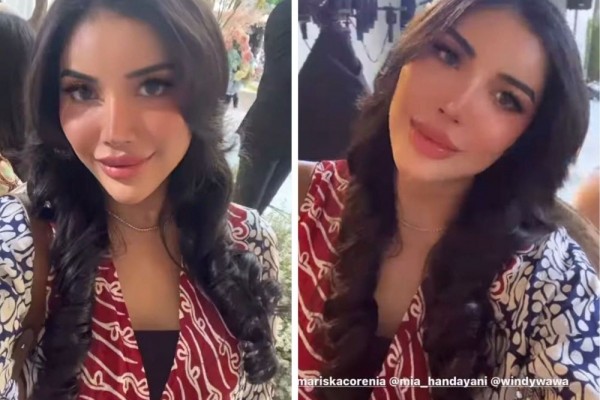 10 Potret Millen Cyrus di Tedak Siten Ameena, Simpel Pakai Batik