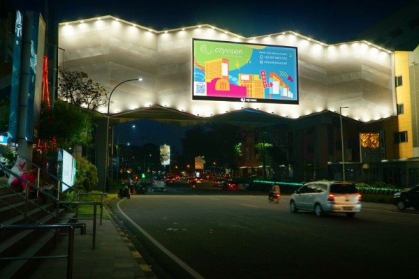 City Vision Hiasi Jalanan Tangerang dengan Billboard Estetik