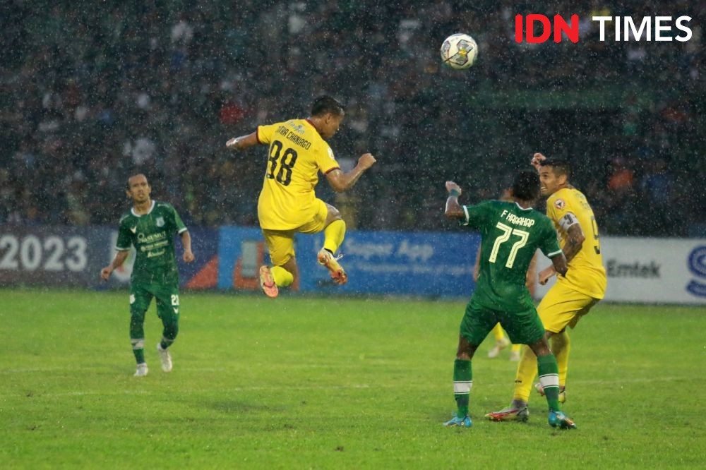 Dramatis! Gol Bustomi di Injury Time Bawa PSMS Tekuk Semen Padang