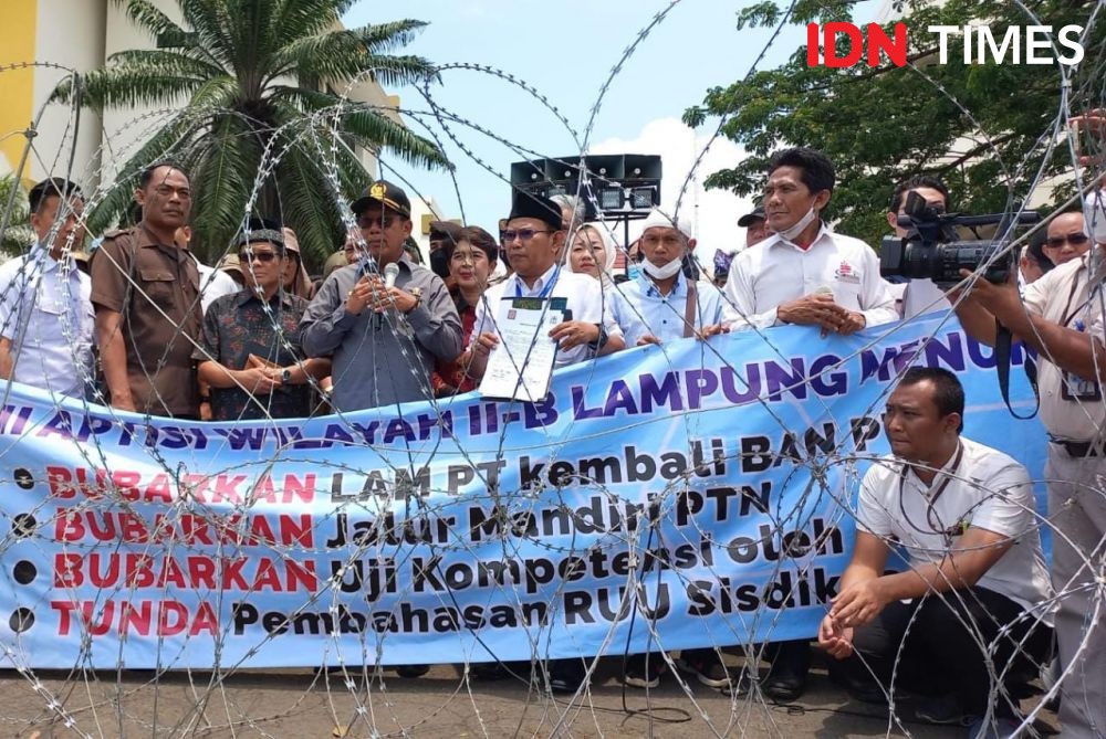 APTISI Lampung Tuntut Pembubaran Jalur Mandiri hingga RUU Sisdiknas