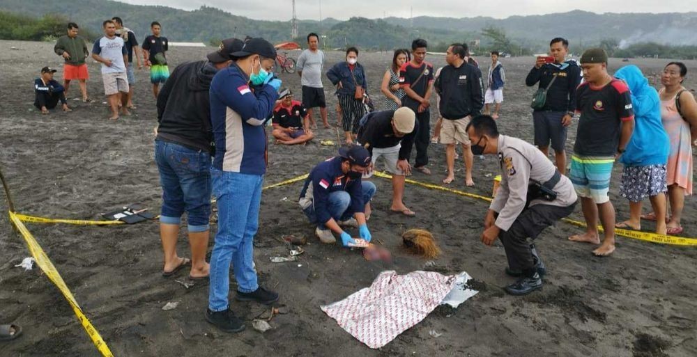 Jasad Orok Ditemukan Tergeletak di Pantai Parangkusumo‎