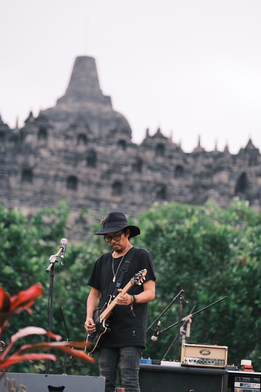 Konser Nada Nusantara di Borobudur, Kolaborasi Musisi Kampanyekan Alat Musik Tradisi  