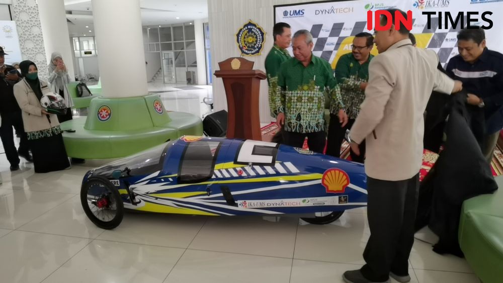 Ababil Evo III, Mobil Listrik UMS yang akan Dilombakan di Mandalika