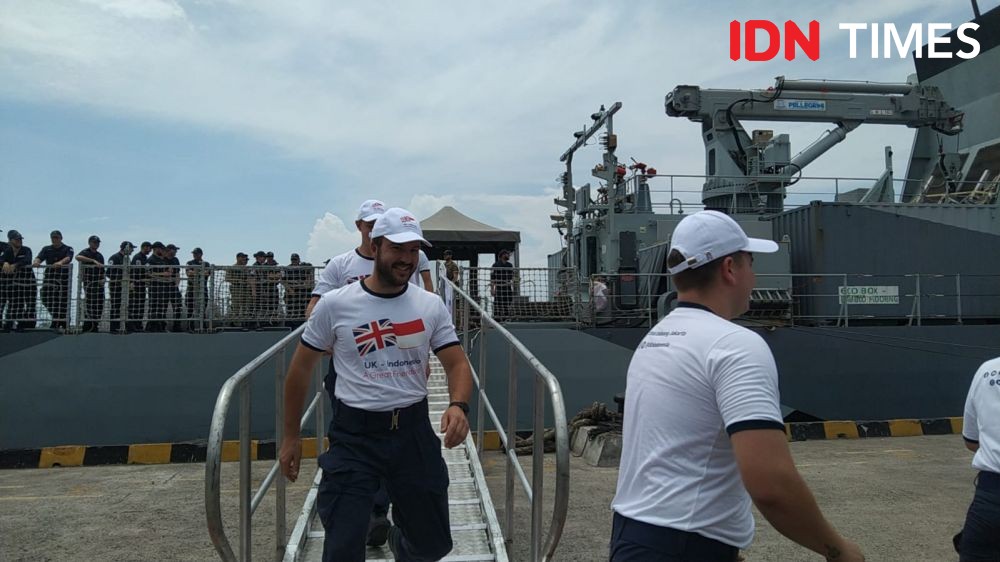 Fakta Unik HMS Spey, Kapal Patroli Milik Inggris yang Sandar di Bali