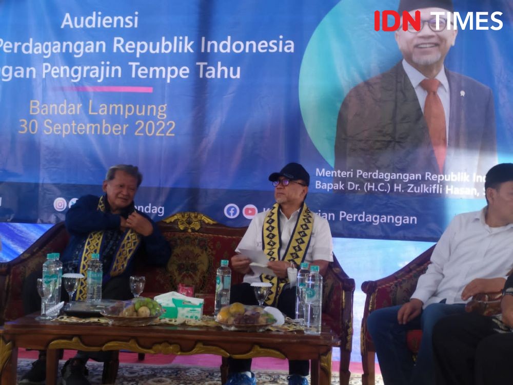 Kedelai Subsidi Terbatas, Produsen Tahu Tempe Lampung Curhat ke Zulhas
