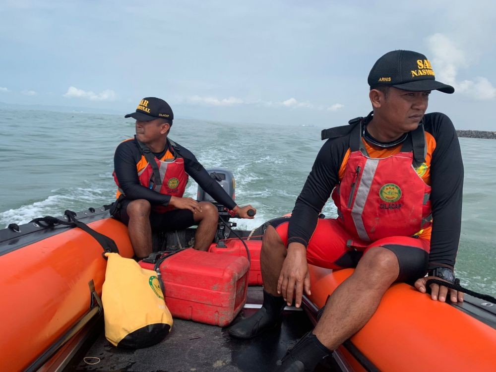 Fakhrul Terseret Ombak Pantai Selatan Cilacap, 2 Hari Dicari Gak Ketemu