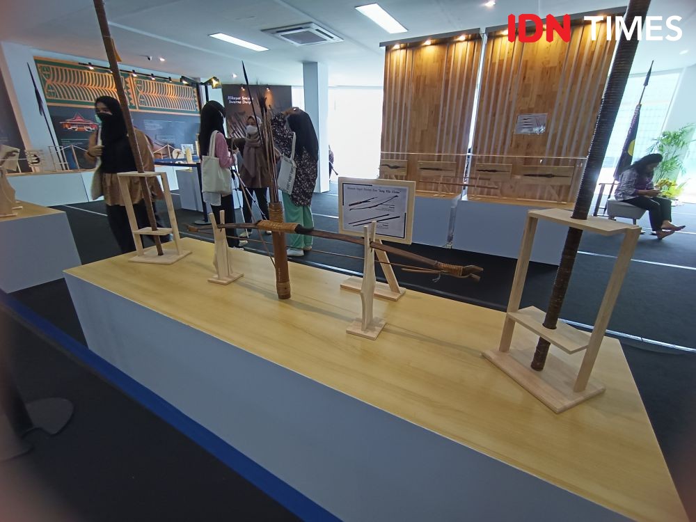 Potret Pameran Senjata Swarna Dwipa di Museum Negeri Sumut