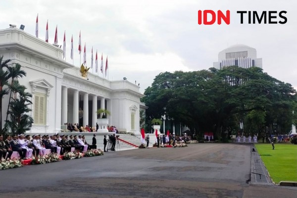 Viral Jokowi Dianggap Tak Salami Kapolri Saat HUT ke-77 TNI