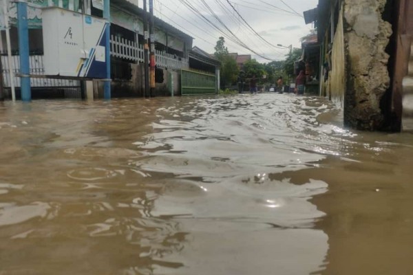 Banjir di Palembang Tertinggi Selama 30 Tahun Terakhir
