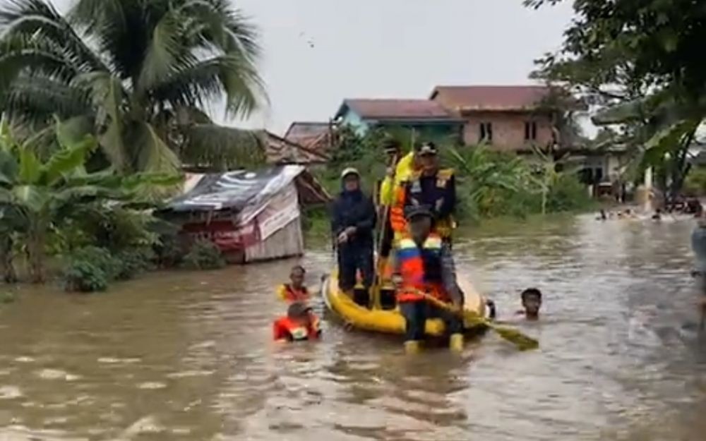 2 Pompa Portabel Diklaim Sukses Atasi Banjir Palembang