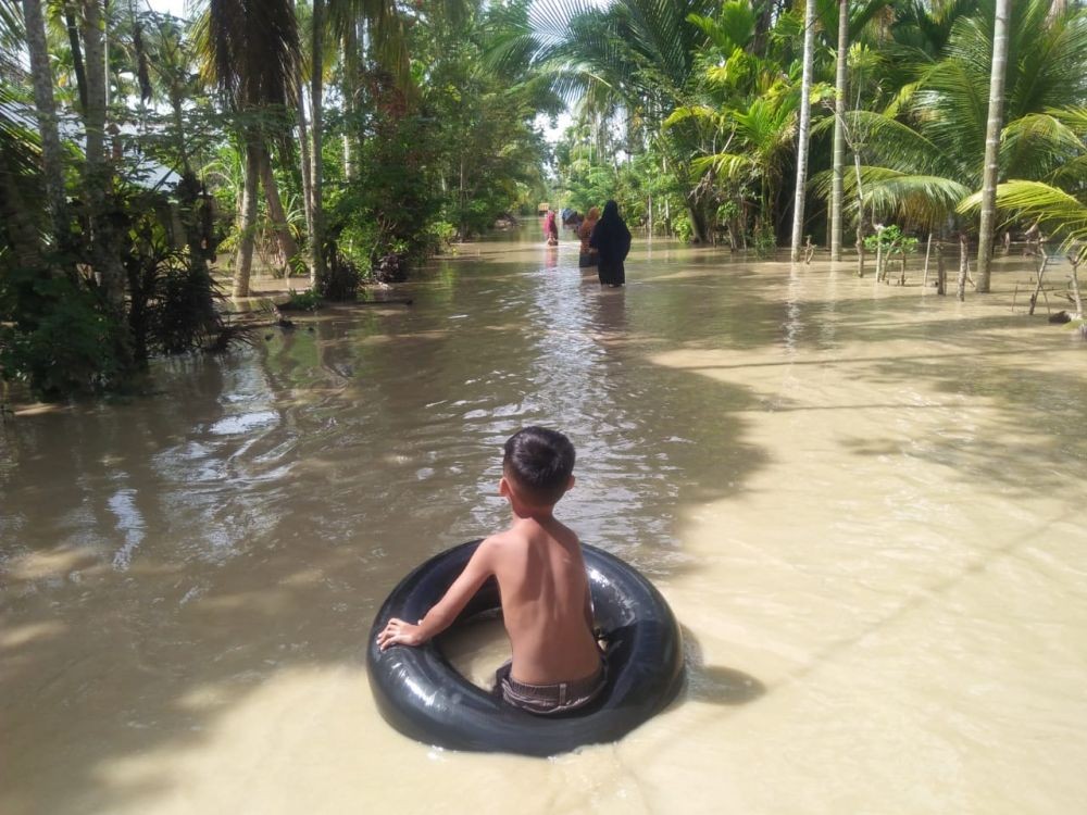 [Update] Banjir Aceh Utara Mulai Surut, 21 Kecamatan Terkena Dampak