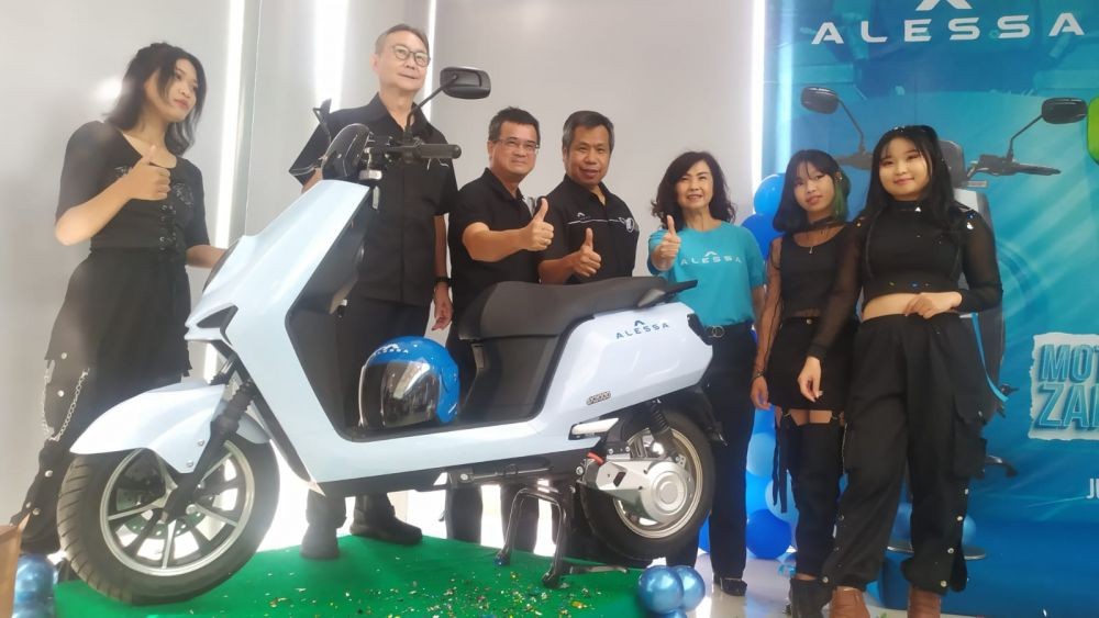 Spesifikasi Alessa eX3000, Motor Listrik Pertama di Palembang 