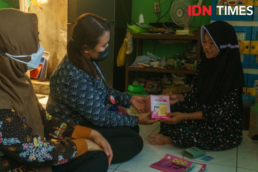 10 Potret Nginceng Wong Meteng untuk Kesehatan Ibu Hamil di Semarang