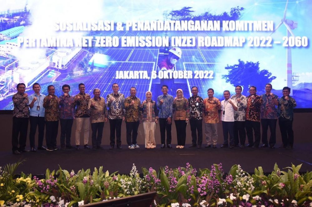 Pertamina Menyiapkan Strategi Pencapaian Target NZE