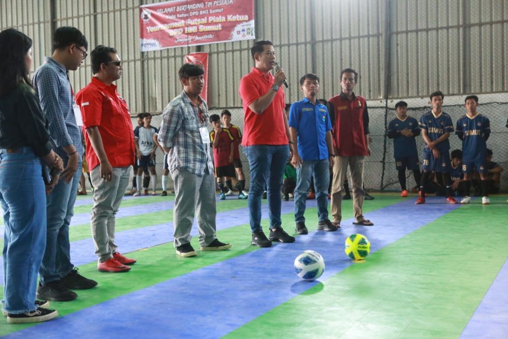Ingin Dongkrak Prestasi Anak Siantar, BMI Sumut Gelar Turnamen Futsal