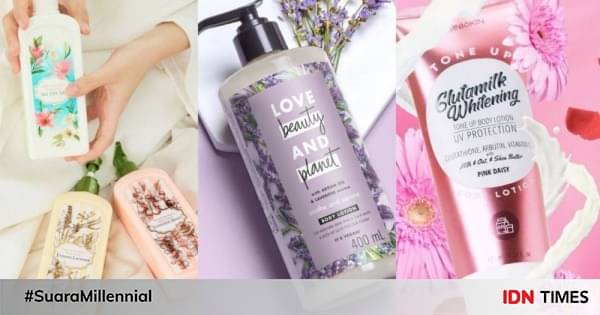 Rekomendasi Body Lotion Dengan Aroma Bunga Harum