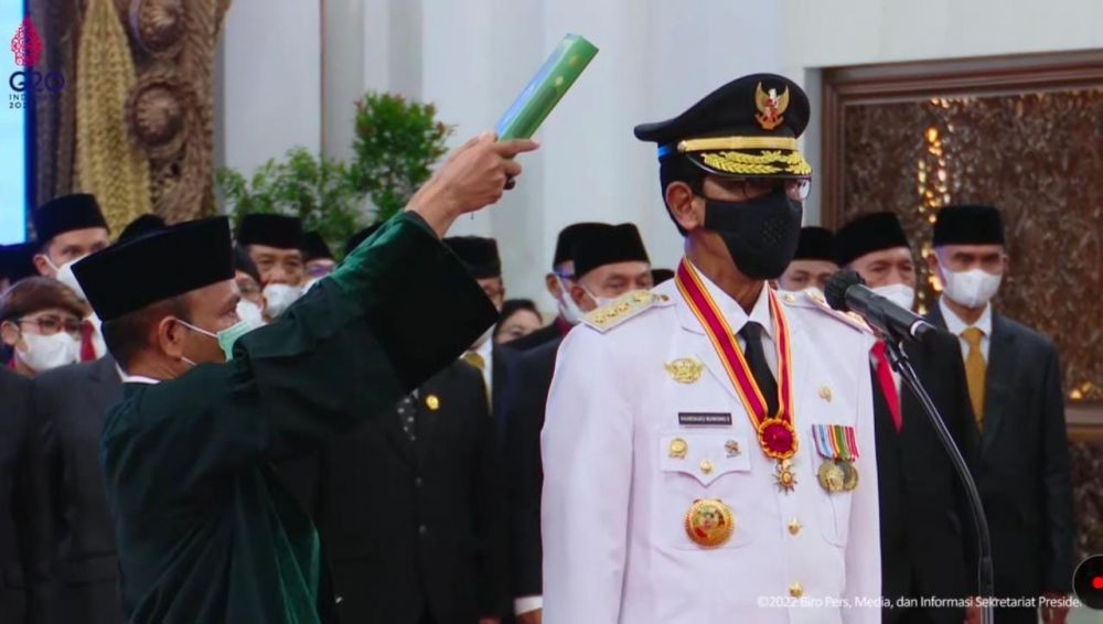 Sultan HB X dan Paku Alam X Dilantik Jadi Gubernur-Wagub DIY
