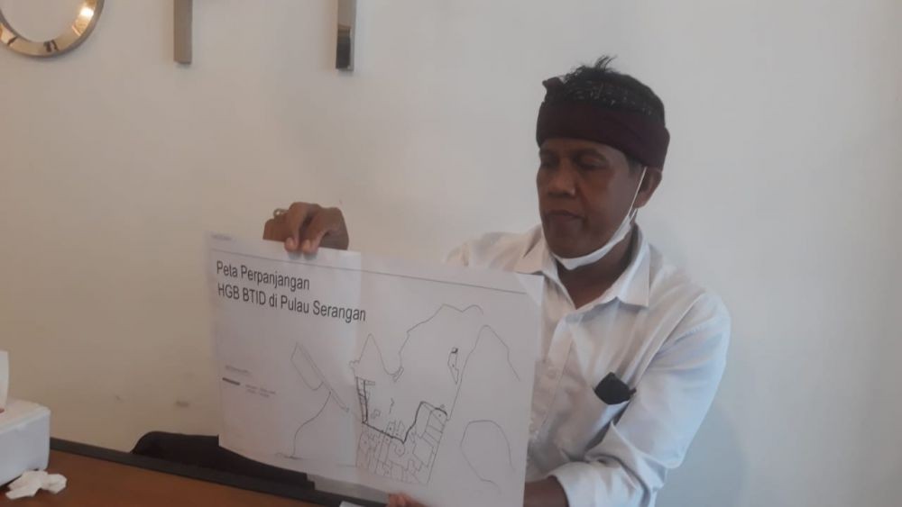 Desa Adat Serangan Keberatan Hak Guna Bangunan PT BTID Diperpanjang