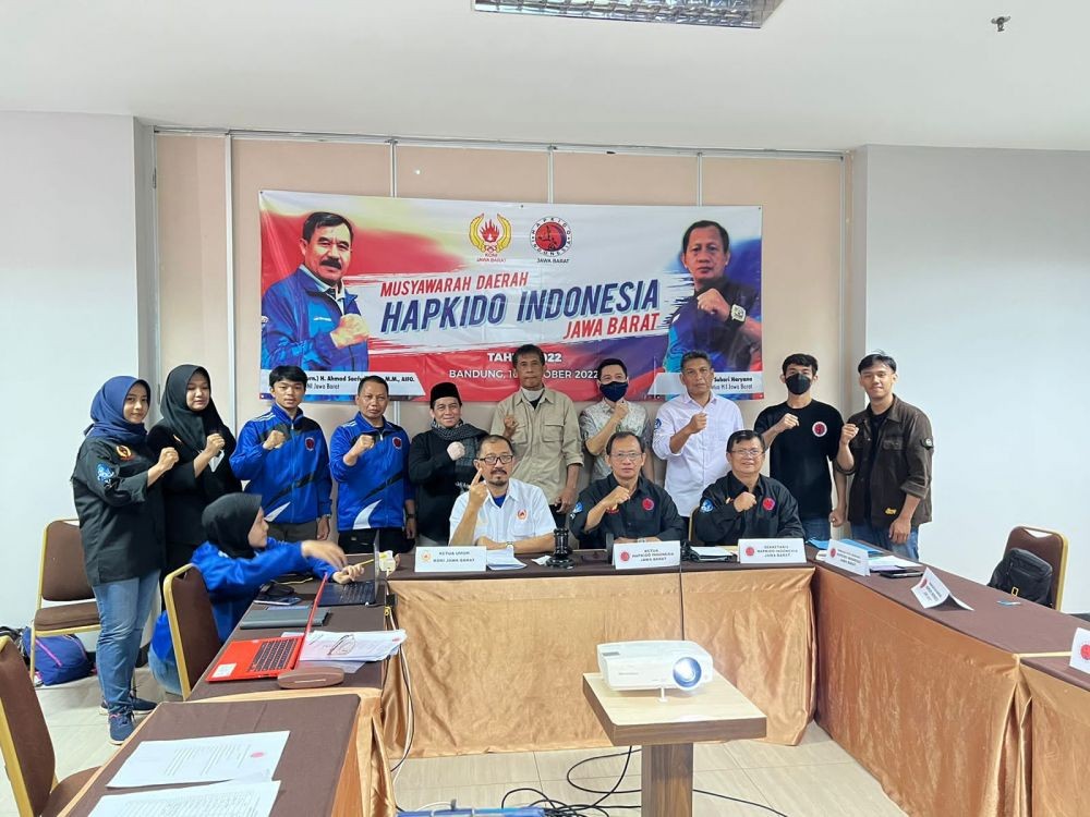Slamet Suhari kembali Pimpin Hapkido Jabar untuk periode 2022-2026