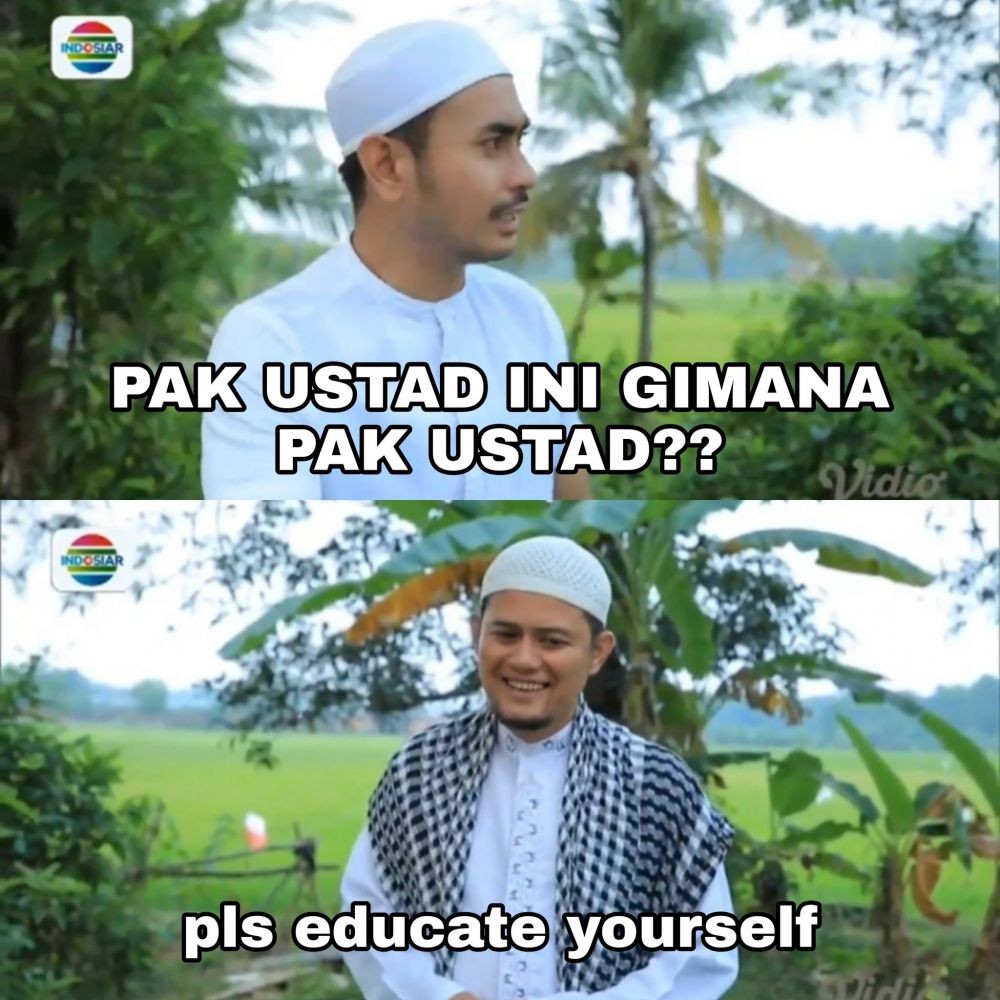 15 Meme 'Gimana Ini Pak Ustaz' di Sinetron Azab, Ngakak Pol!