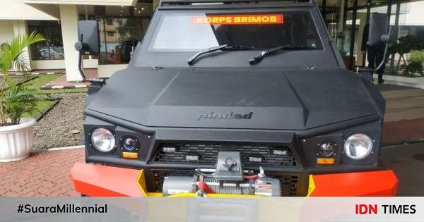 PT Pindad Produksi 100 Rantis Maung Untuk Brimob